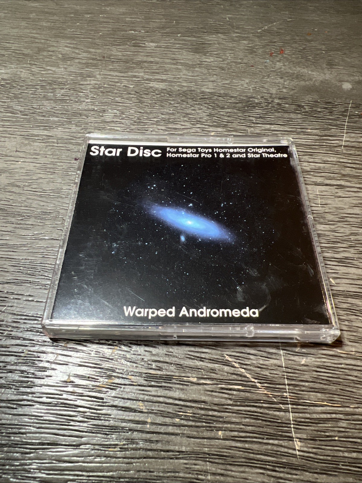 star disc warped andromeda case only no disc