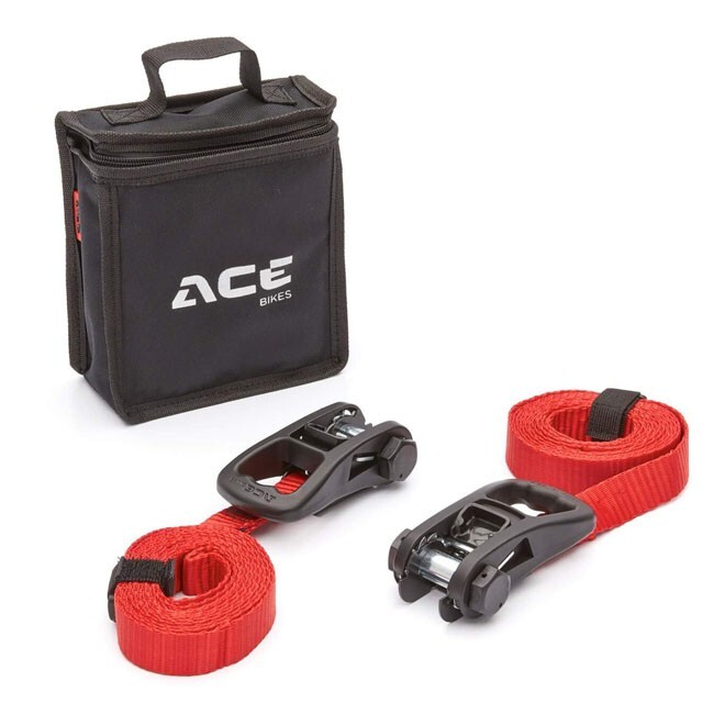 Acebikes Ratchet Essential Motorcycle Tie Down Ratchet Straps