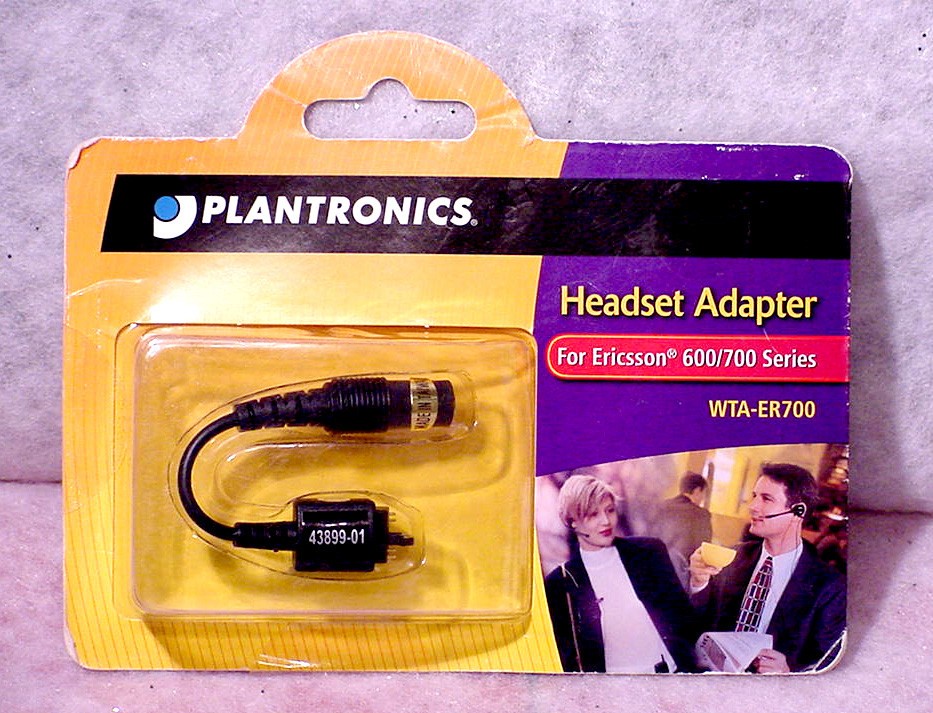 Plantronics WTA-ER700 New Old Stock Headset Adapter for Ericsson 600/700 Series