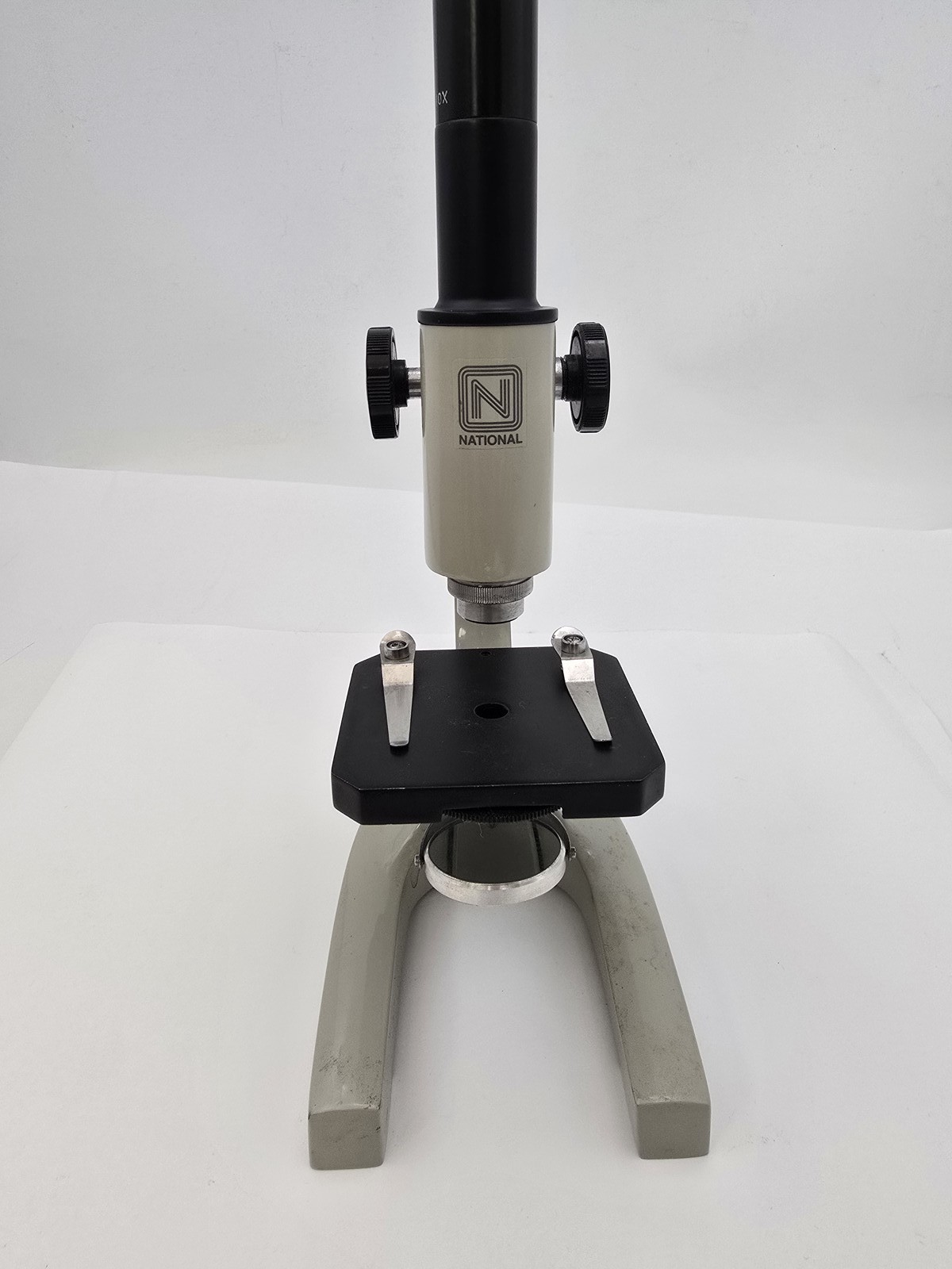 National Optical 109-LED Elementary Microscope WF10X Wide Field Lens All Metal