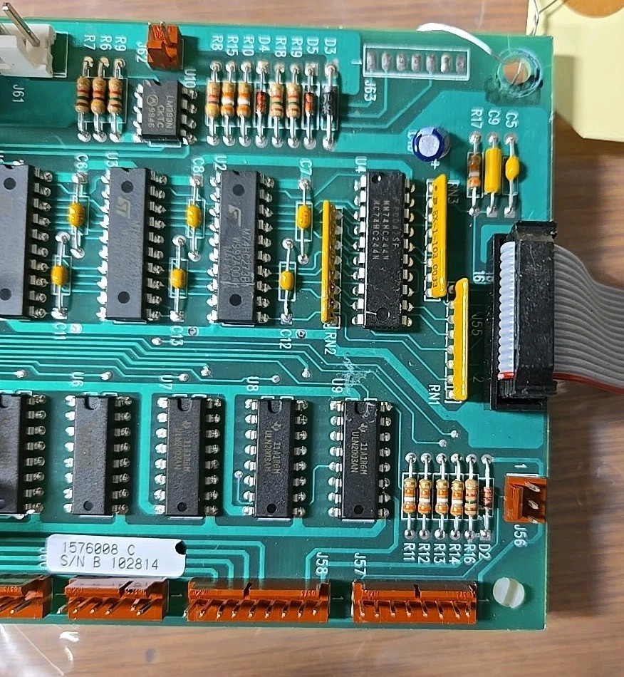 National 157, 158, 167 Snack Vending Machine Control Board Works