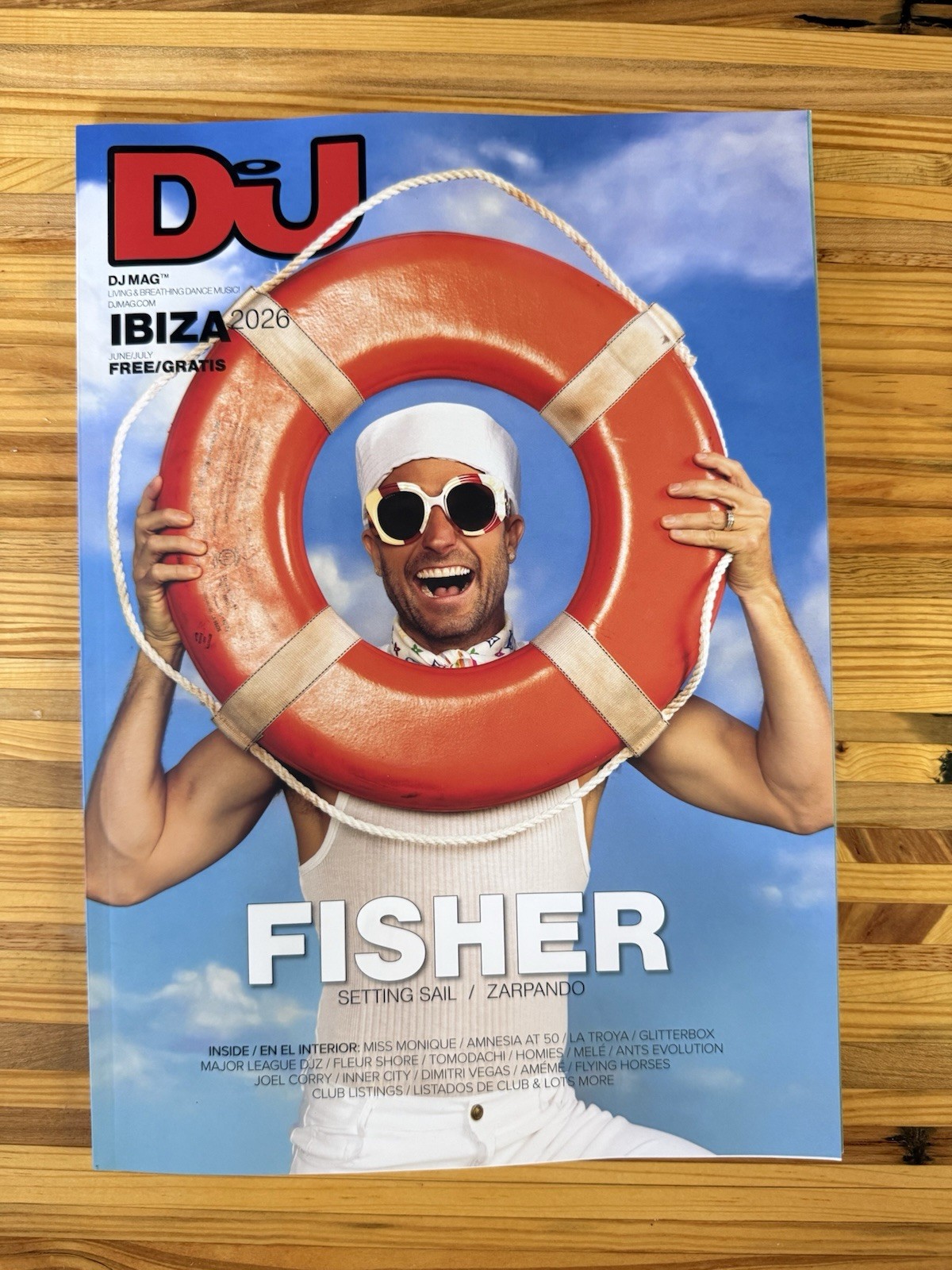 DJ Mag Ibiza 2026 July Magazine (Fisher)