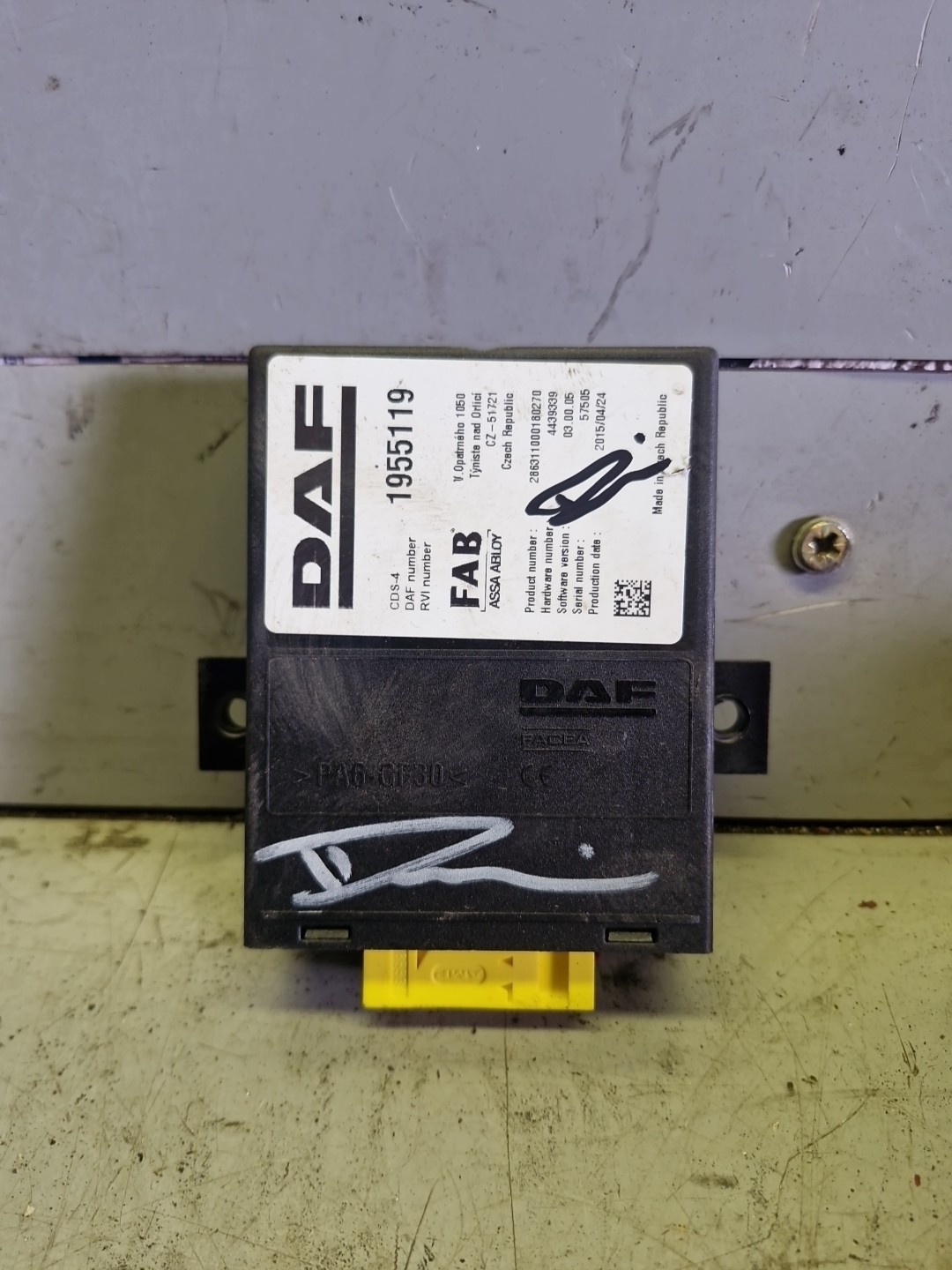 DAF XF 106 CDS4 CONTROL MODULE 1955119