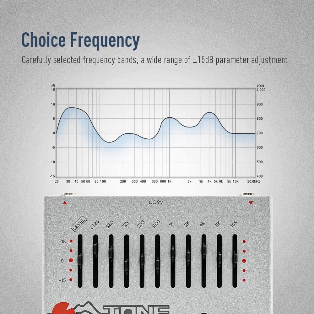 EQ Equalizer Guitar Effects Pedal