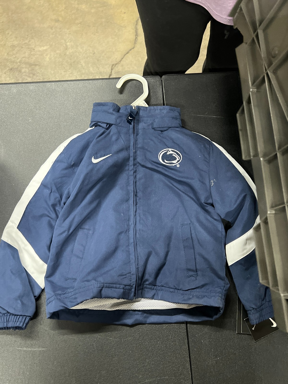 Nike Penn State Nittany Lions Infant Tracksuit 24M Jacket Navy White