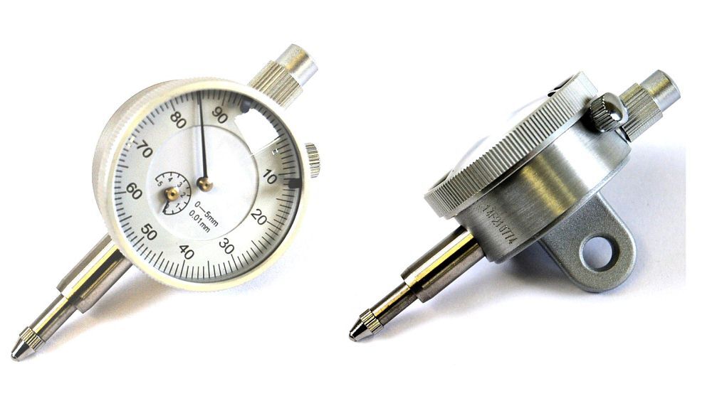 SMALL BODY DIAL GAUGE DTI HIGH PRECISION CLOCK METRIC FROM CHRONOS