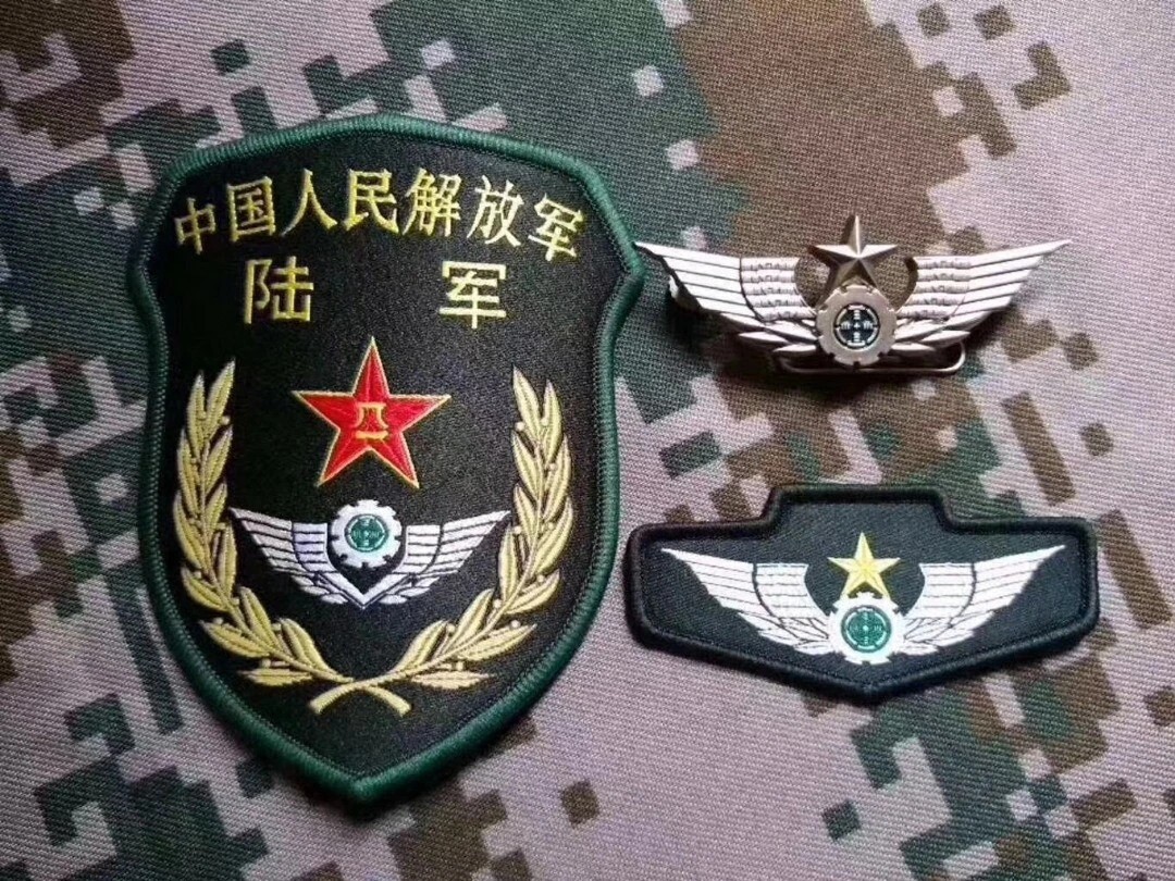 Surplus Chinese 21Type Original Pins Badges Patches Navy /Air Force/ Army