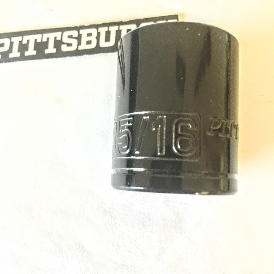 Pittsburgh Pro  15/16" x 1/2" Dr  Color Coded Socket -12 Pt - Free USA Shipping