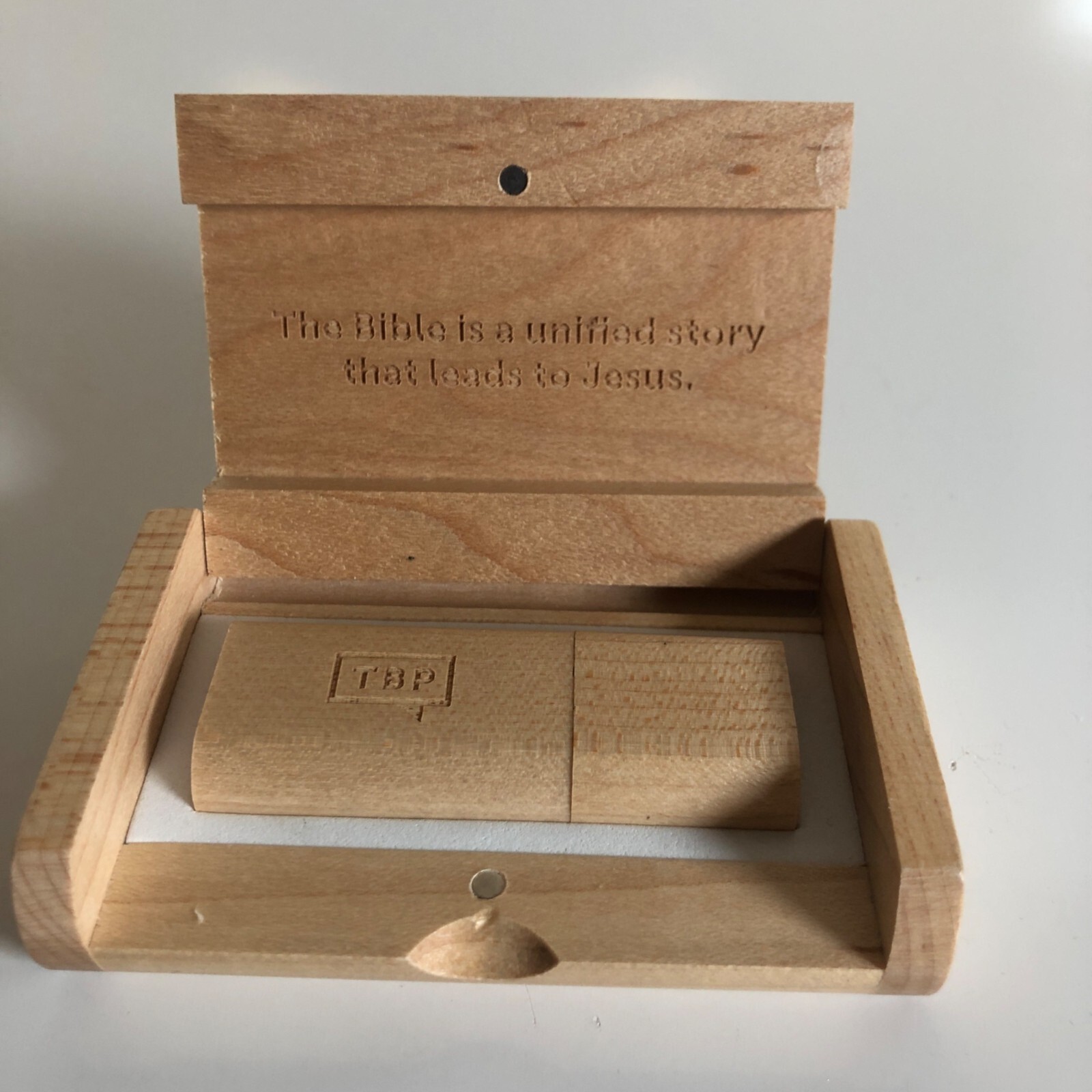 BibleProject Videos Study Notes Posters Wooden Flash Drive and Box