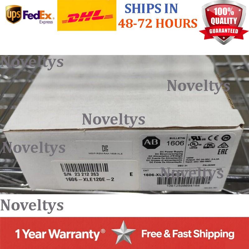 1606XLE120E2 NEW Allen Bradley 1606-XLE120E-2 Power Supply US Free Tax