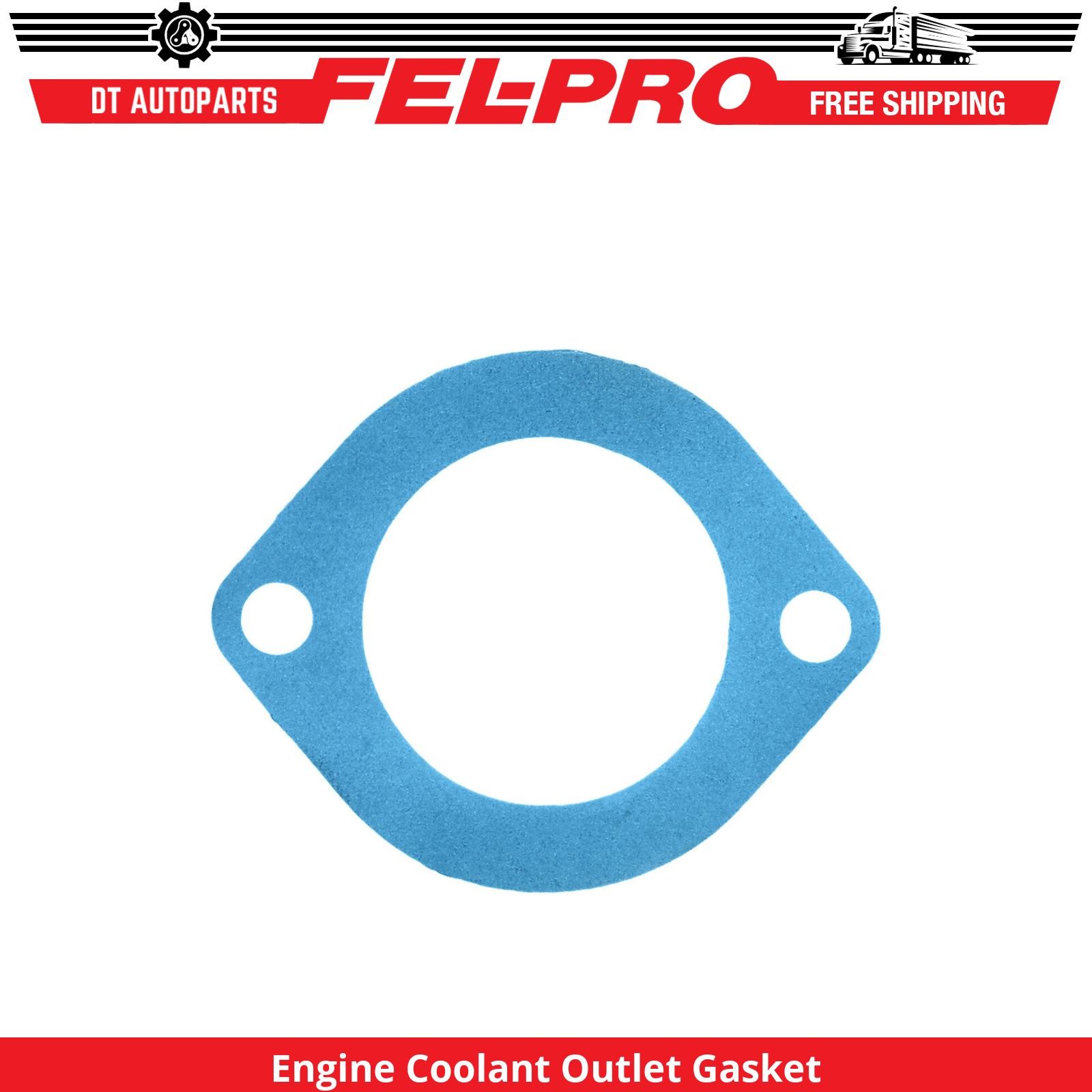 For 1971-1974 DeTomaso Pantera 5.8L V8 Engine Coolant Outlet Gasket Fel-Pro 1972
