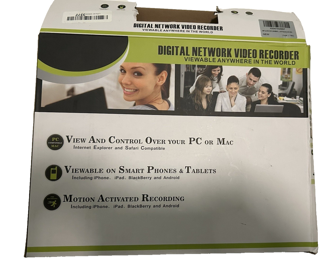 Video Recorder Digital Network Viewable on Smart Phones, PC, Mac and Tablets