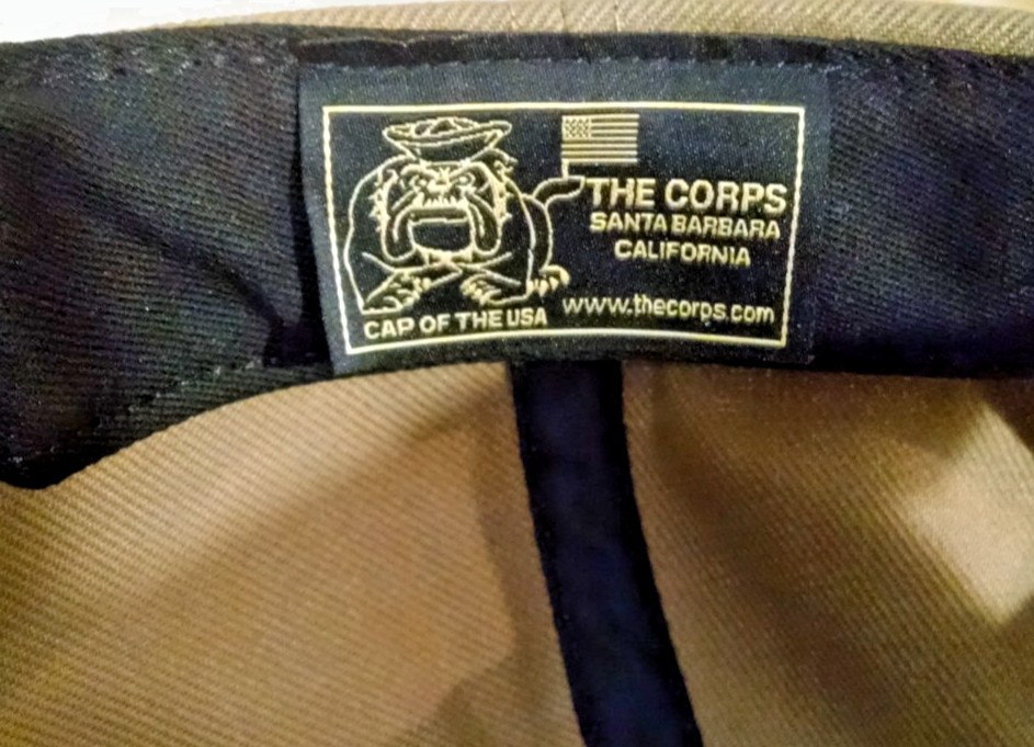 Fleet Weather Center Hat Norfolk VA Baseball Ball Cap The Corps USA Brown GUC