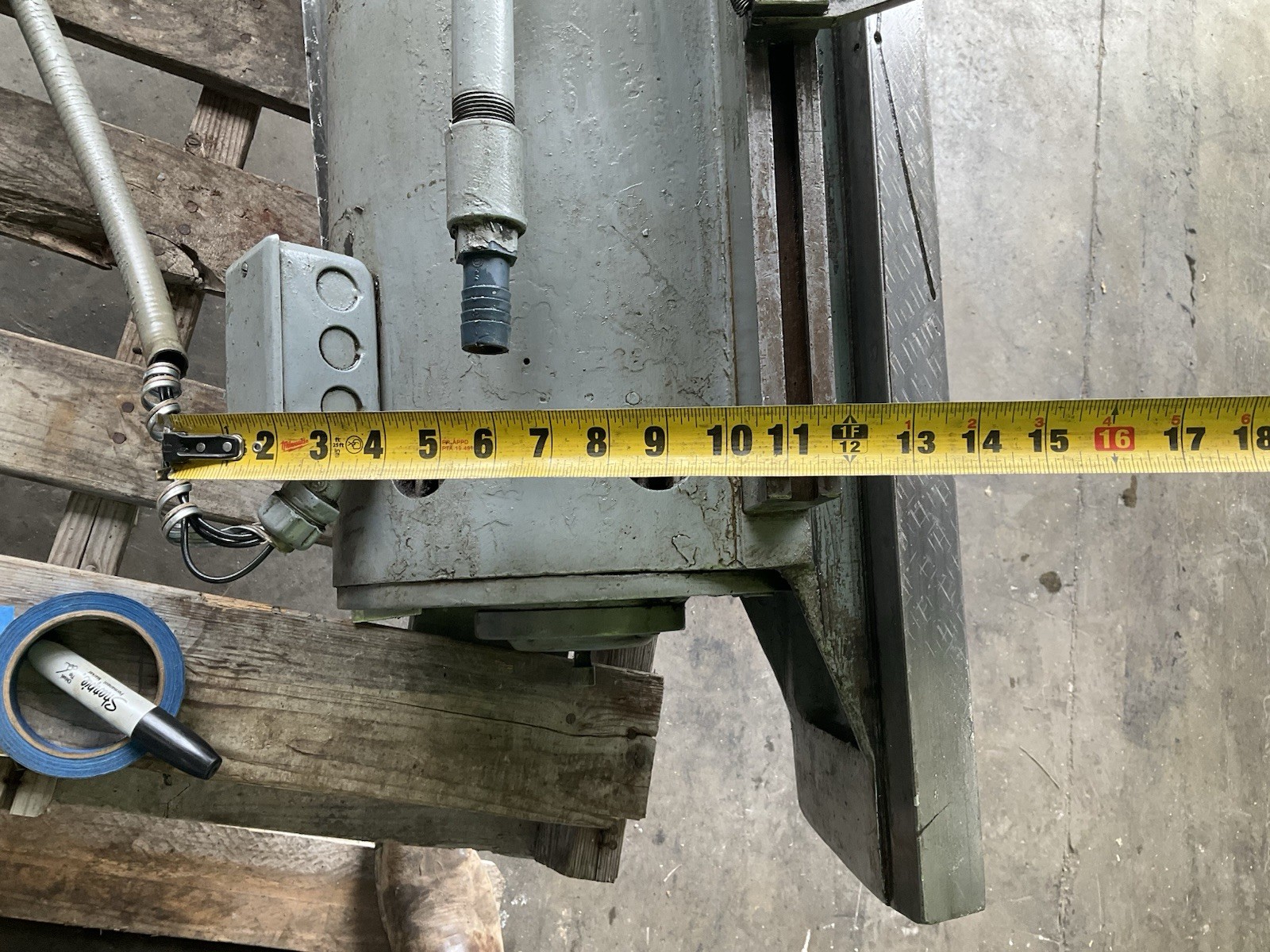 Thompson 12" x 36" Surface Grinder Spindle + Motor Only Type L 5 HP