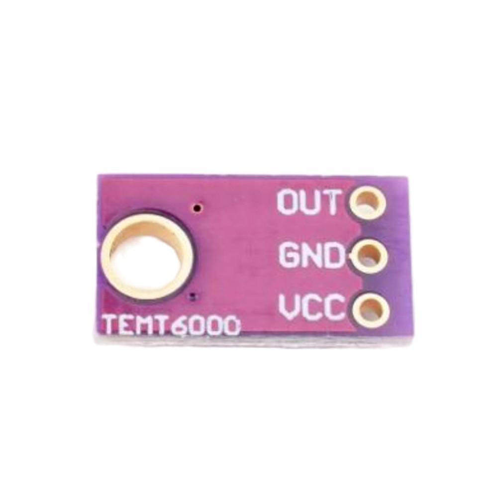 10pcs TEMT6000 Light Sensor Modules with 0 to 5V Analog Output for Electronics