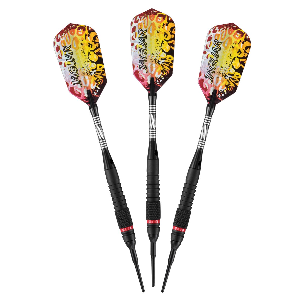 Viper Jaguar Tungsten Soft Tip Darts - Grip 3 Style - 18 Grams