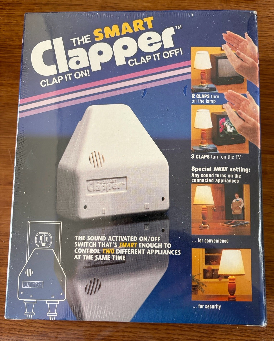 The Smart Clapper Sealed Clap-on Clap-off, 2 Switch Controls