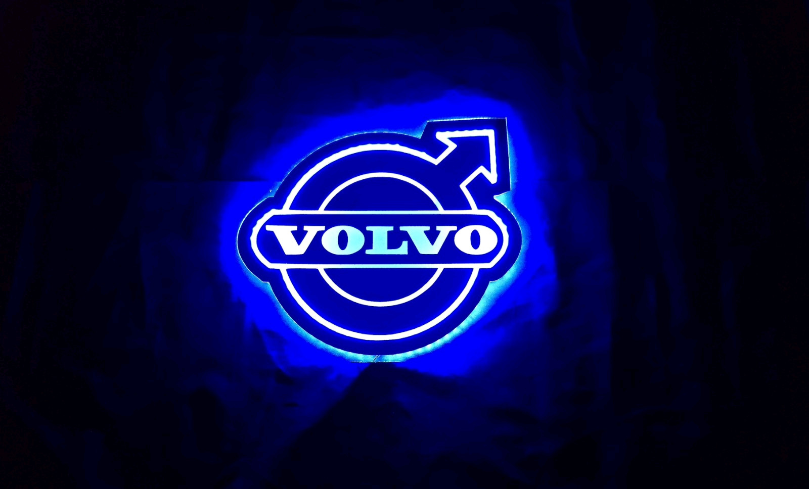 Led mirrow VOLVO truck for the rear wall of the cabin
