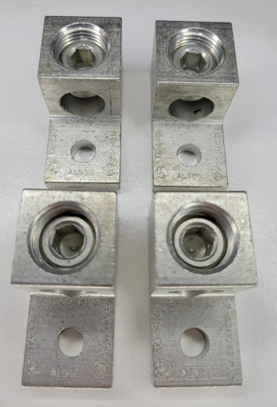 D831 ILSCO TA250 Aluminum Mechanical Lugs 250KCMIL-6  Bolt Size 5/16" ⭐LOT OF 4⭐