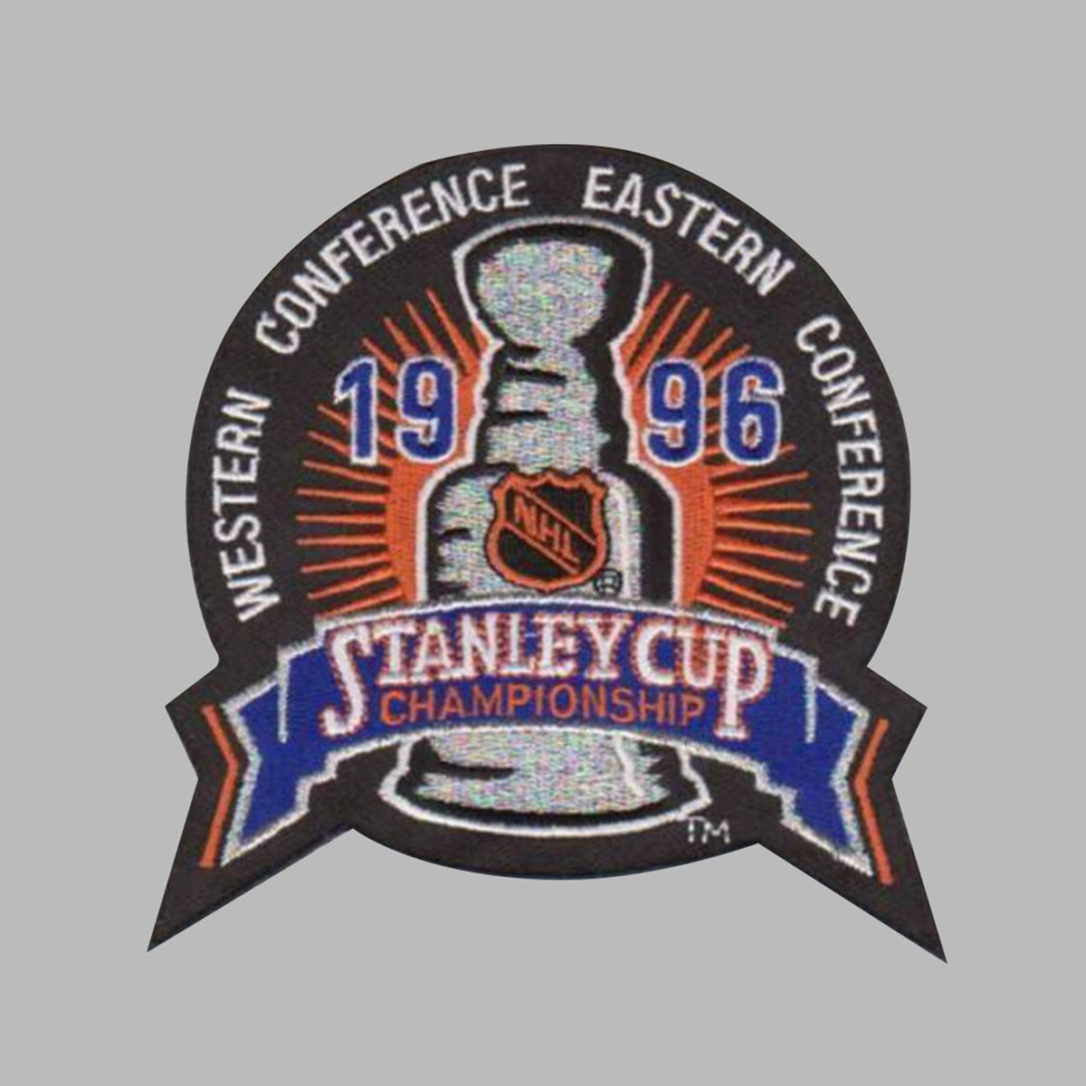 1996 Stanley Cup Championship Patch Colorado Avalanche