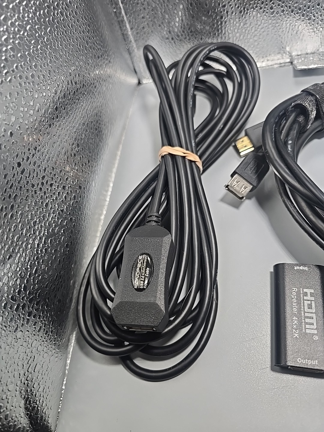 Meta Oculus Rift VR Headset- Black W Extra Sensor And Cables