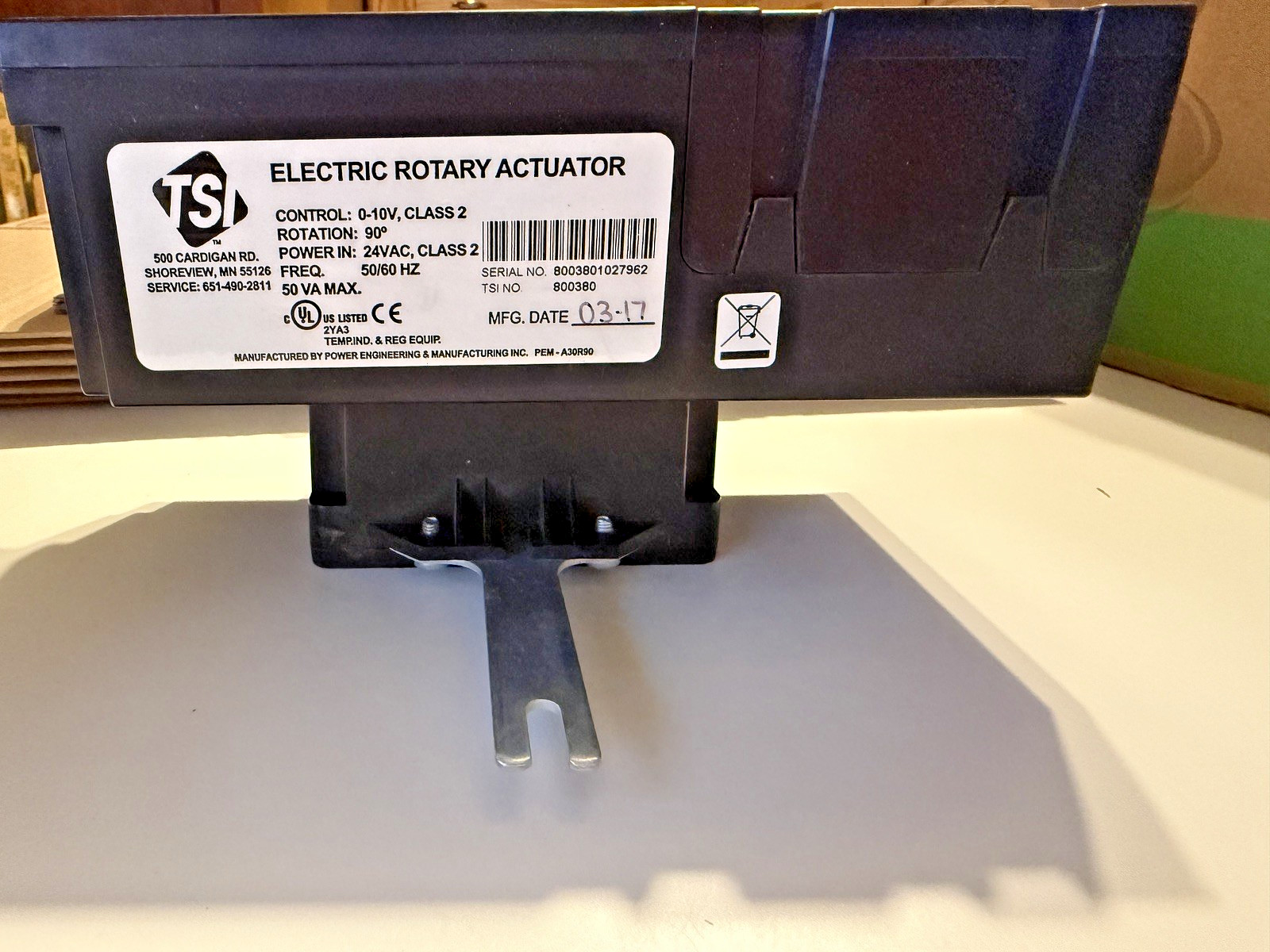 TSI 800380 Airflow Controller / Building Automation HVAC Control Module