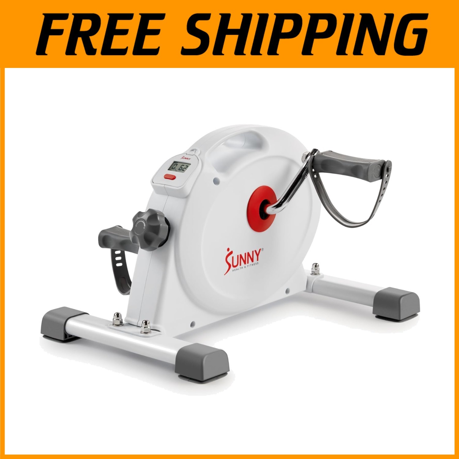 Compact Arm/Leg Mini Bike Exerciser, Quiet Resistance Levels