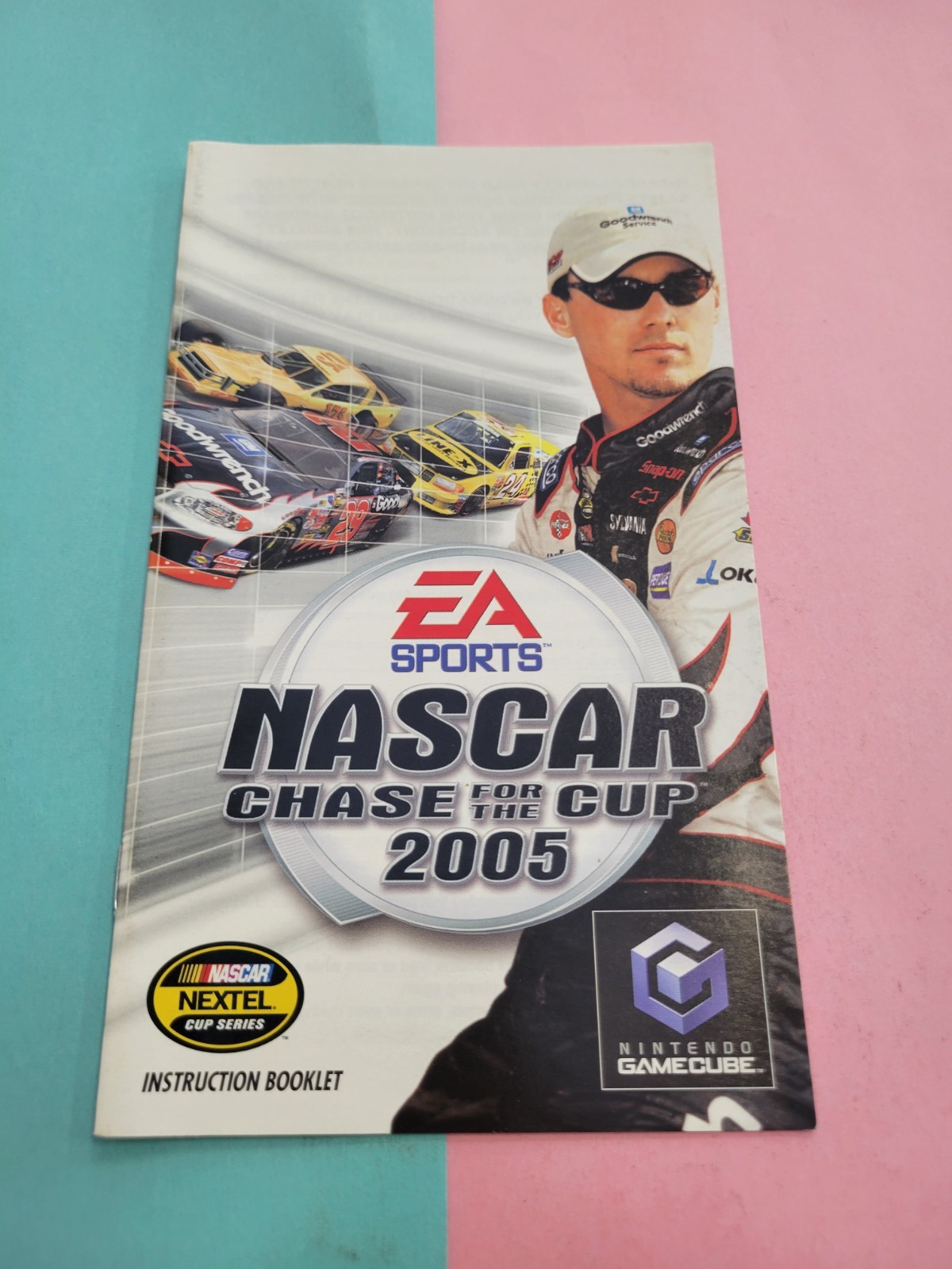 NSCAAR 2005 Chase For The Cup Authentic Nintendo GameCube Manual Only