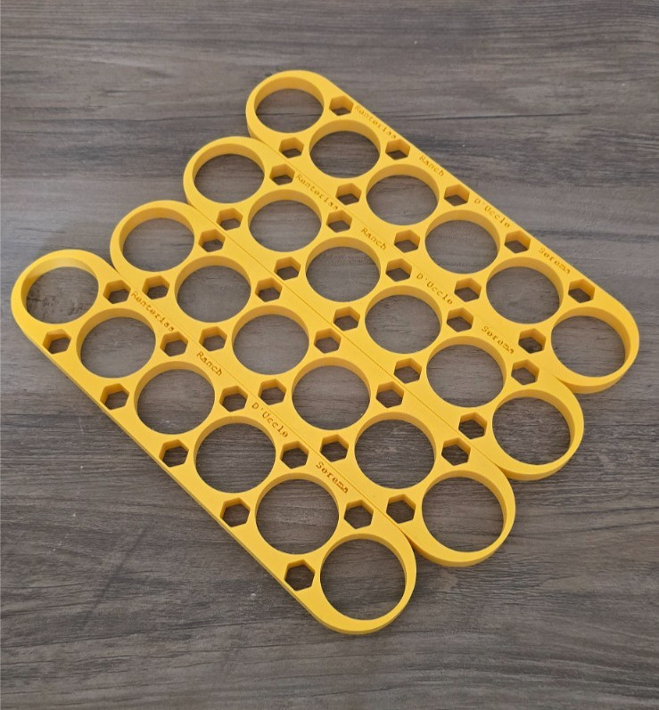 Set Of 4 Egg Inserts tray for Serema /  D'uccle eggs for MATICOOPX 20