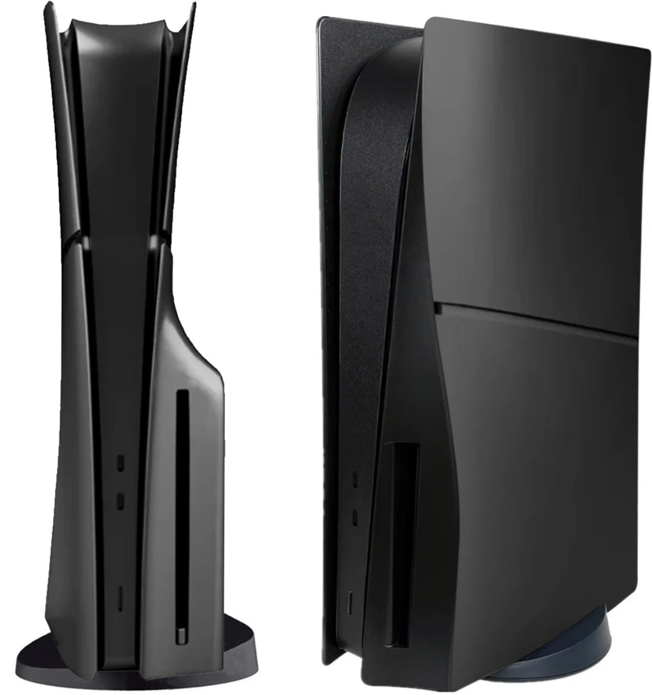 Faceplate Cover Plates for PS5 Slim Disc Edition 4 Panel Shell Set