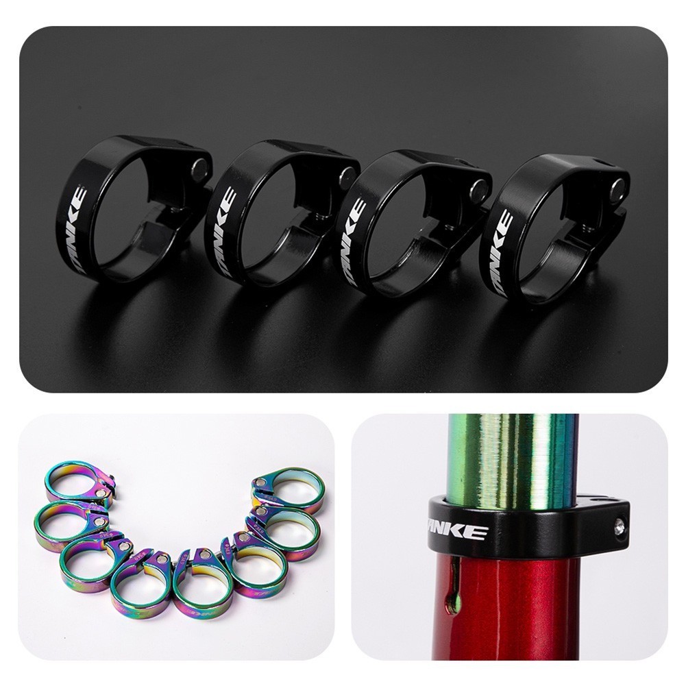 Seatpost Clamp TANKE Colorful Black Clamp Seatpost High-Quality Stylish