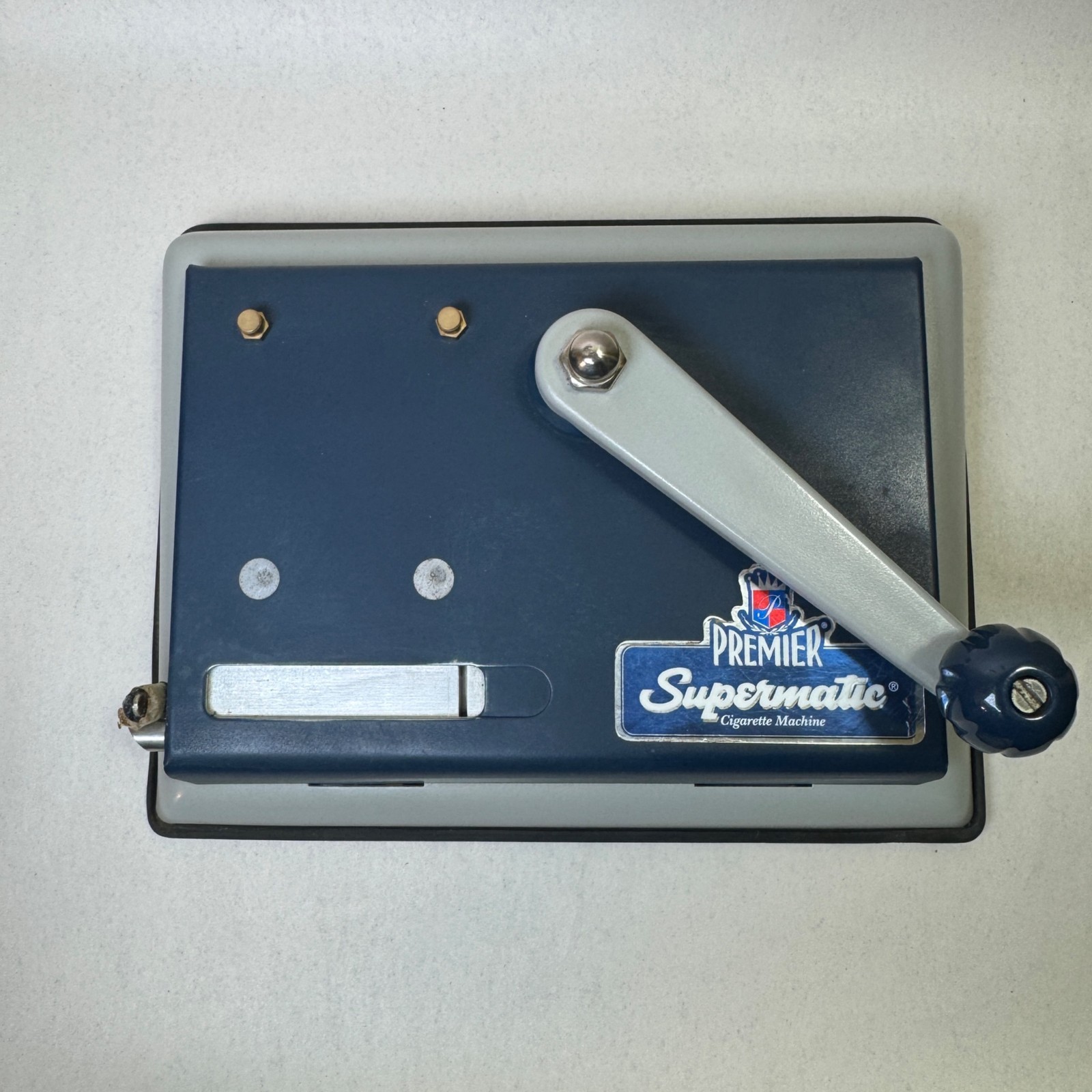 PREMIER Supermatic Cigarette Machine Tobacco Roller Manual