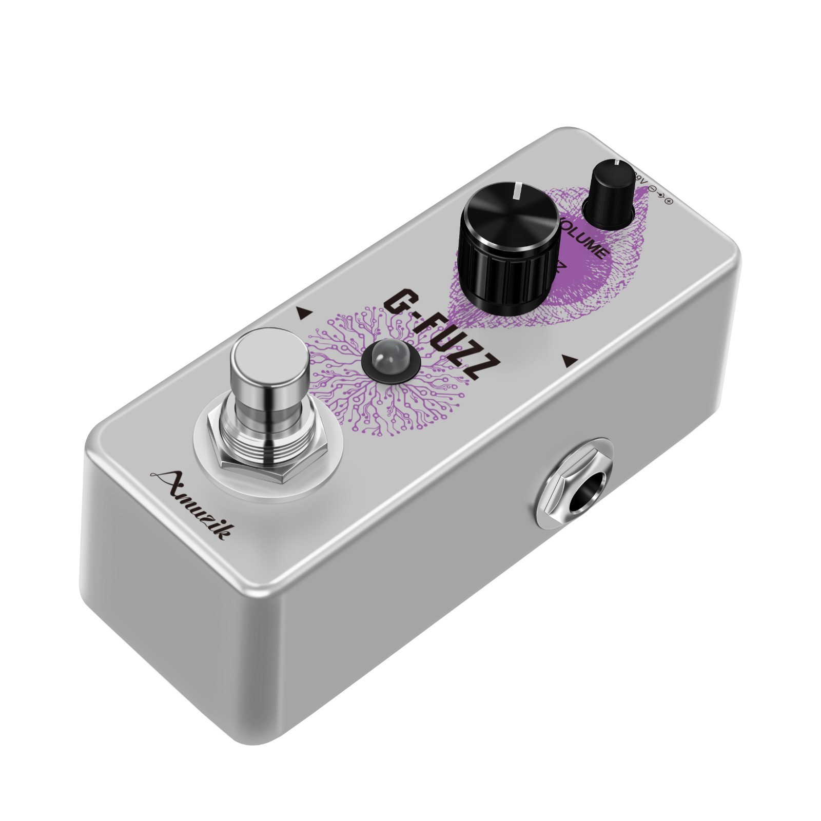 Amuzik G-FUZZ Pedal Vintage Germanium Analog Fuzz Guitar Effect Pedal