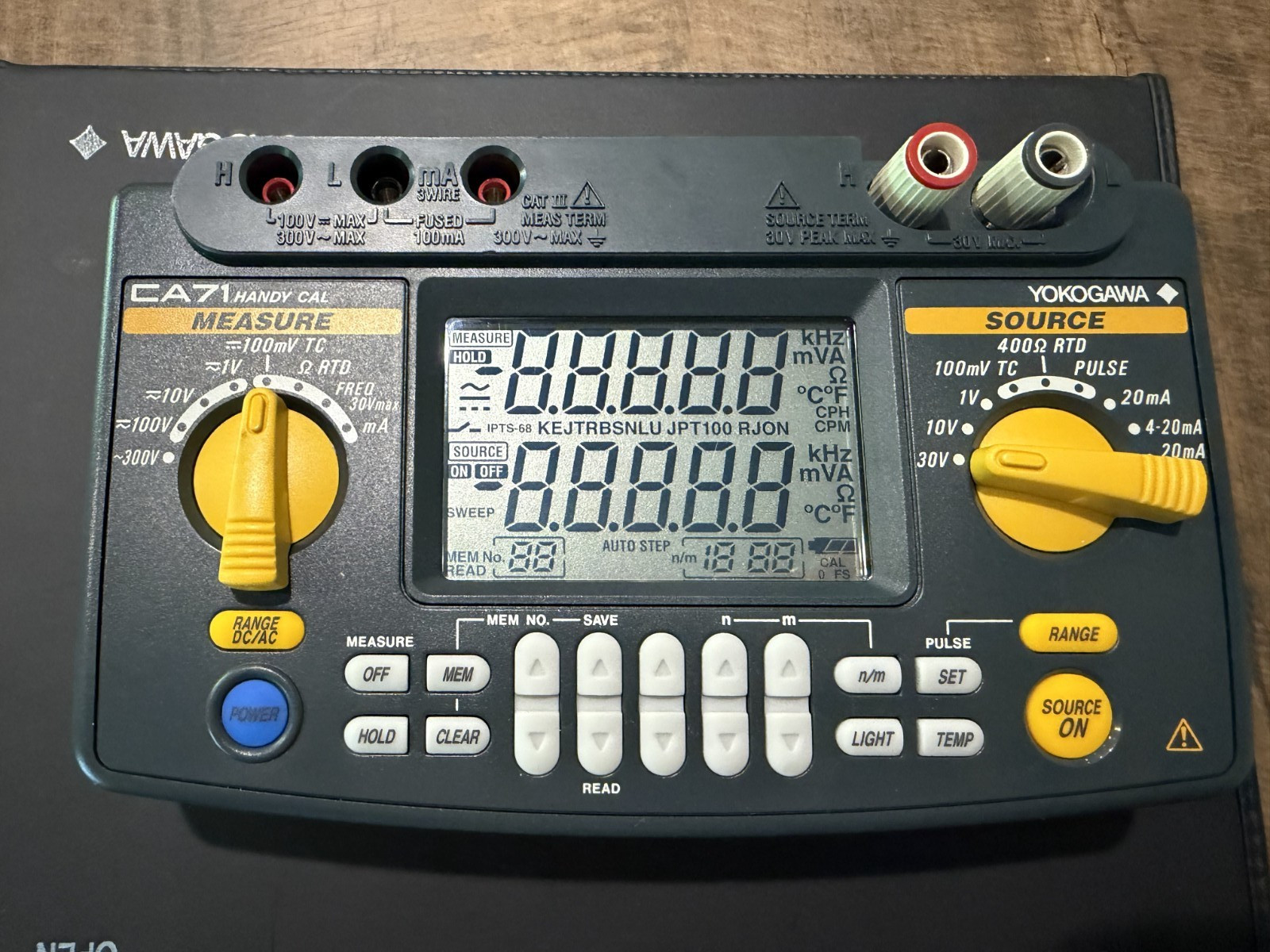 Yokogawa CA71 Handy Cal Multifunction Calibrator Excellent Condition