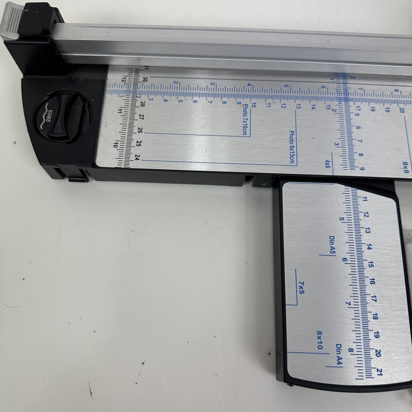Sliding Paper Cutter 12” Multiple Blades 7 Total Blades