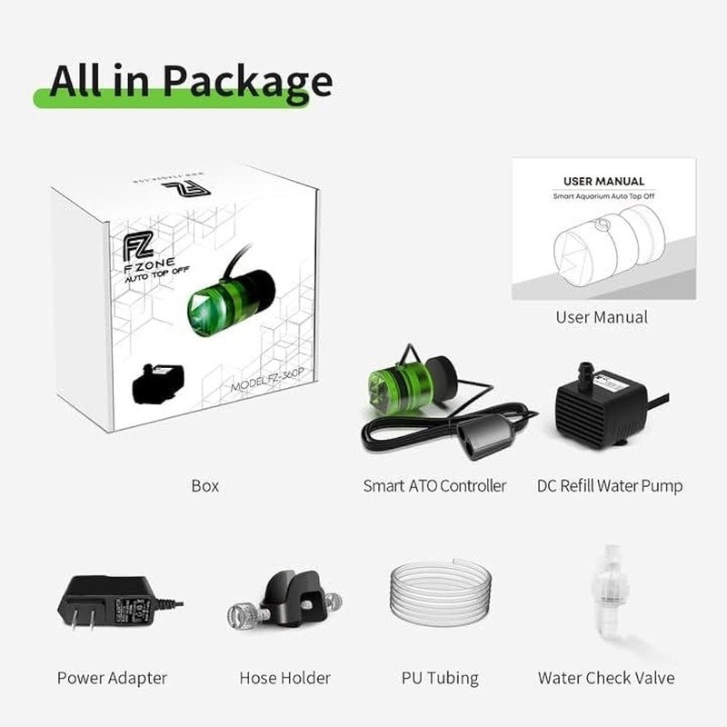 Nano ATO Water Level Controller Anti-Fluctuation Technology Real-Time Pump New