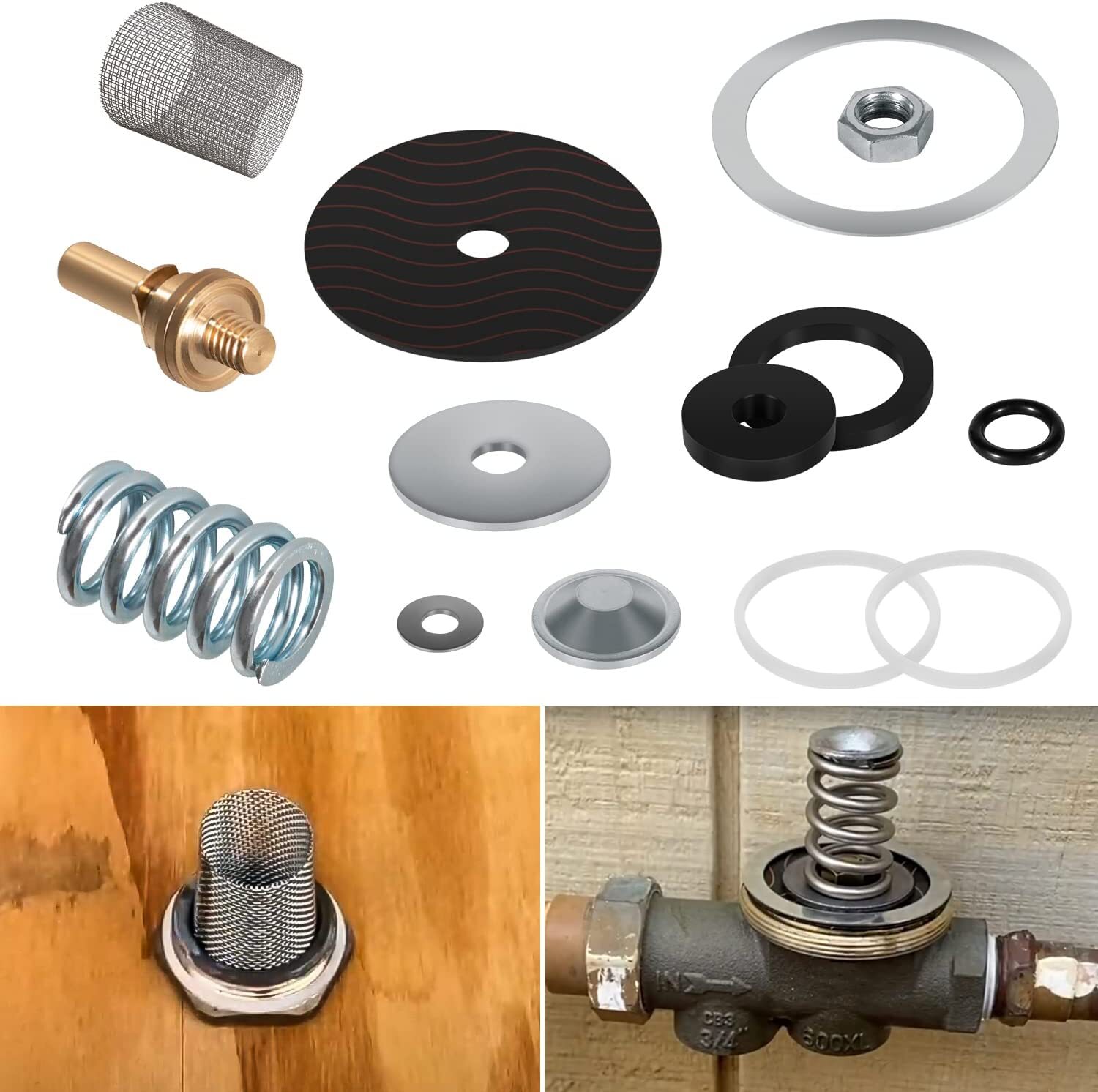 RK34-600XL Repair Kits Fits For the 600 Series Pressure Reduction Valve