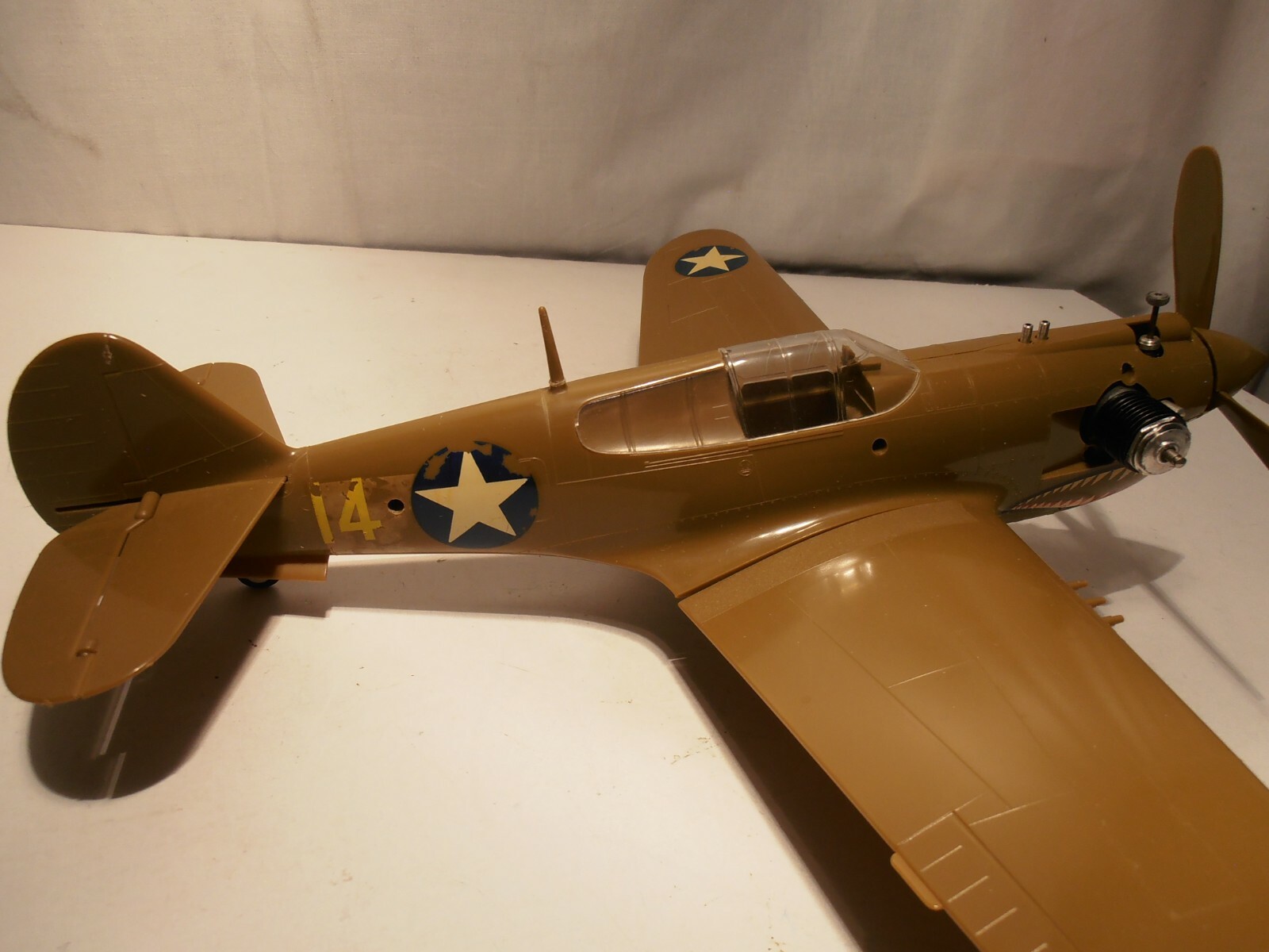Very Rare Comet Curtiss P-40 Tiger Shark