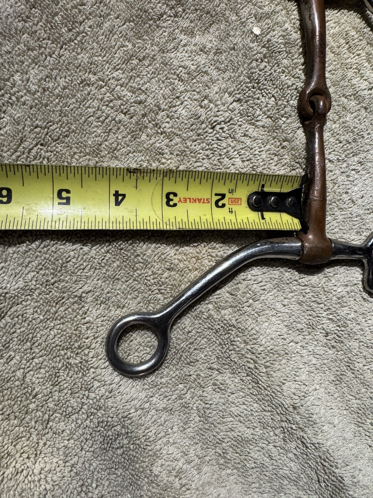 Copper Mouth Tom Thumb Snaffle Bit for Training and Encourages Softness