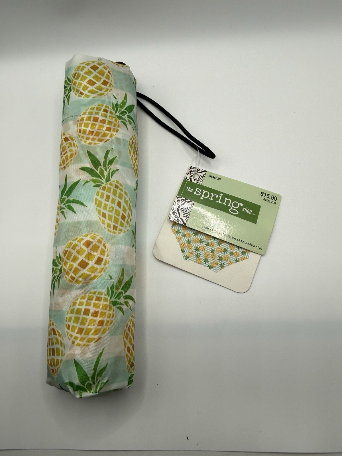 The Spring Shop Pineapple Foldable Umbrella Brand New