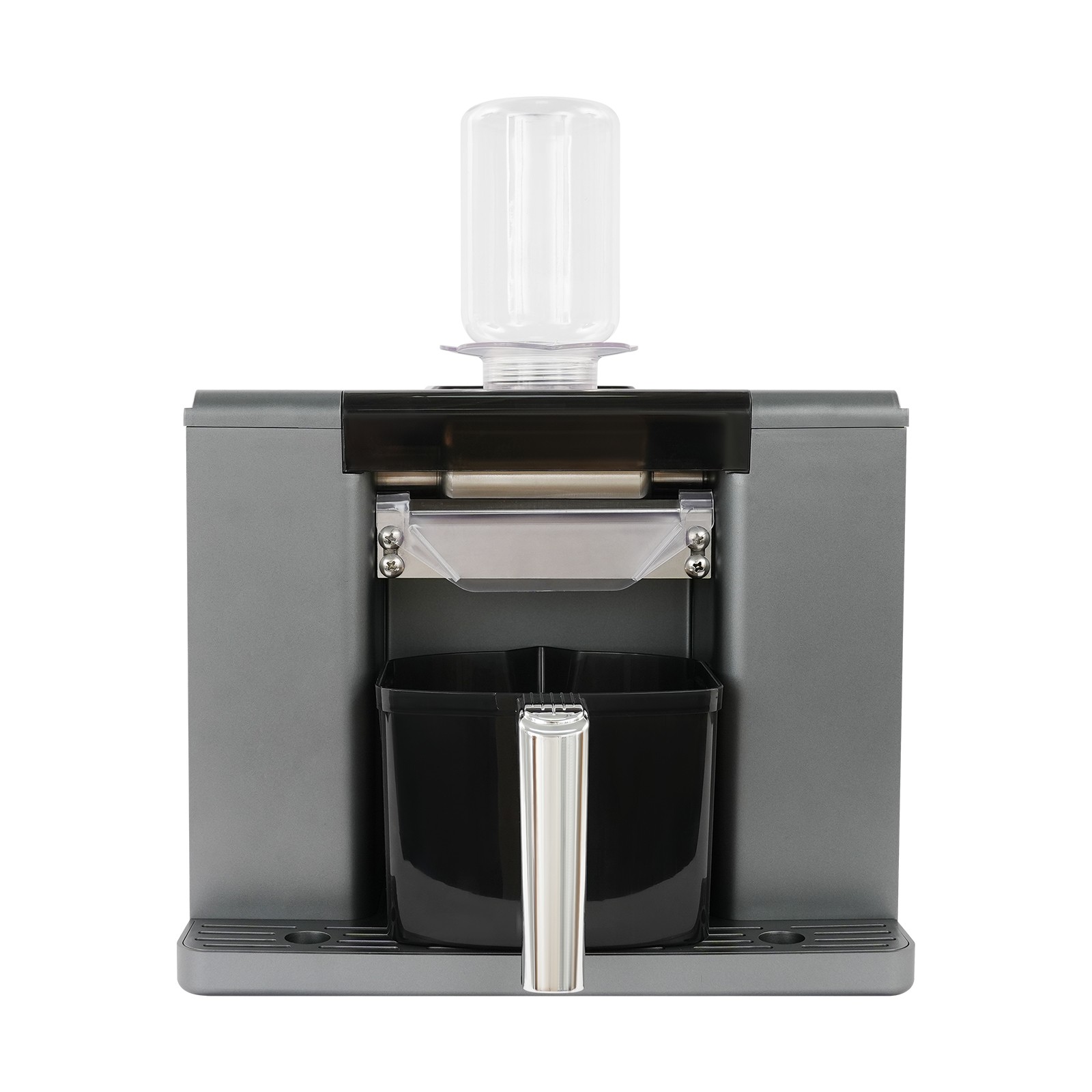 Snowflake Ice Making Machine Shaved Ice Machine Automatic Shaved Ice Maker Grey