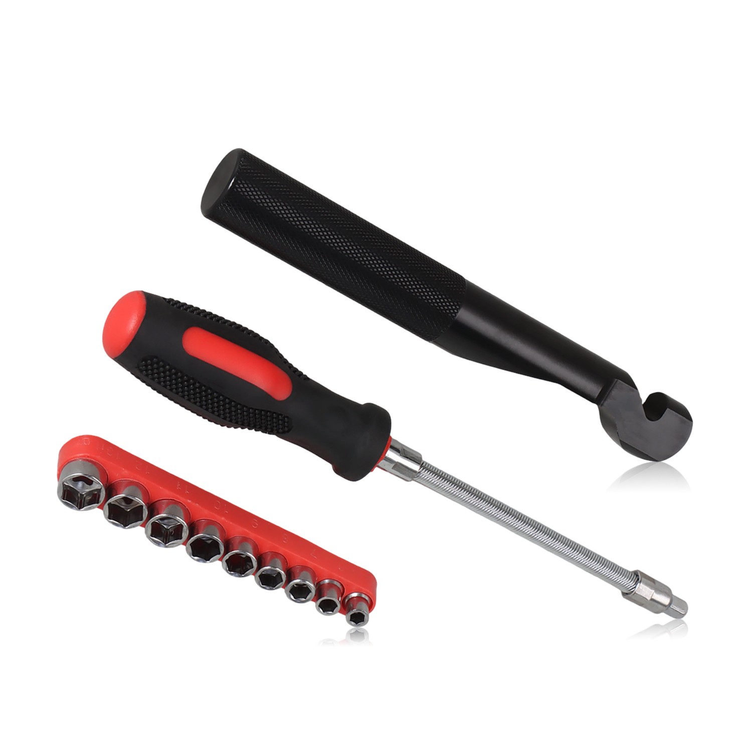 Clutch Cover Removal Tool w/ 5-13mm Sockets for Polaris RZR XP Turbo