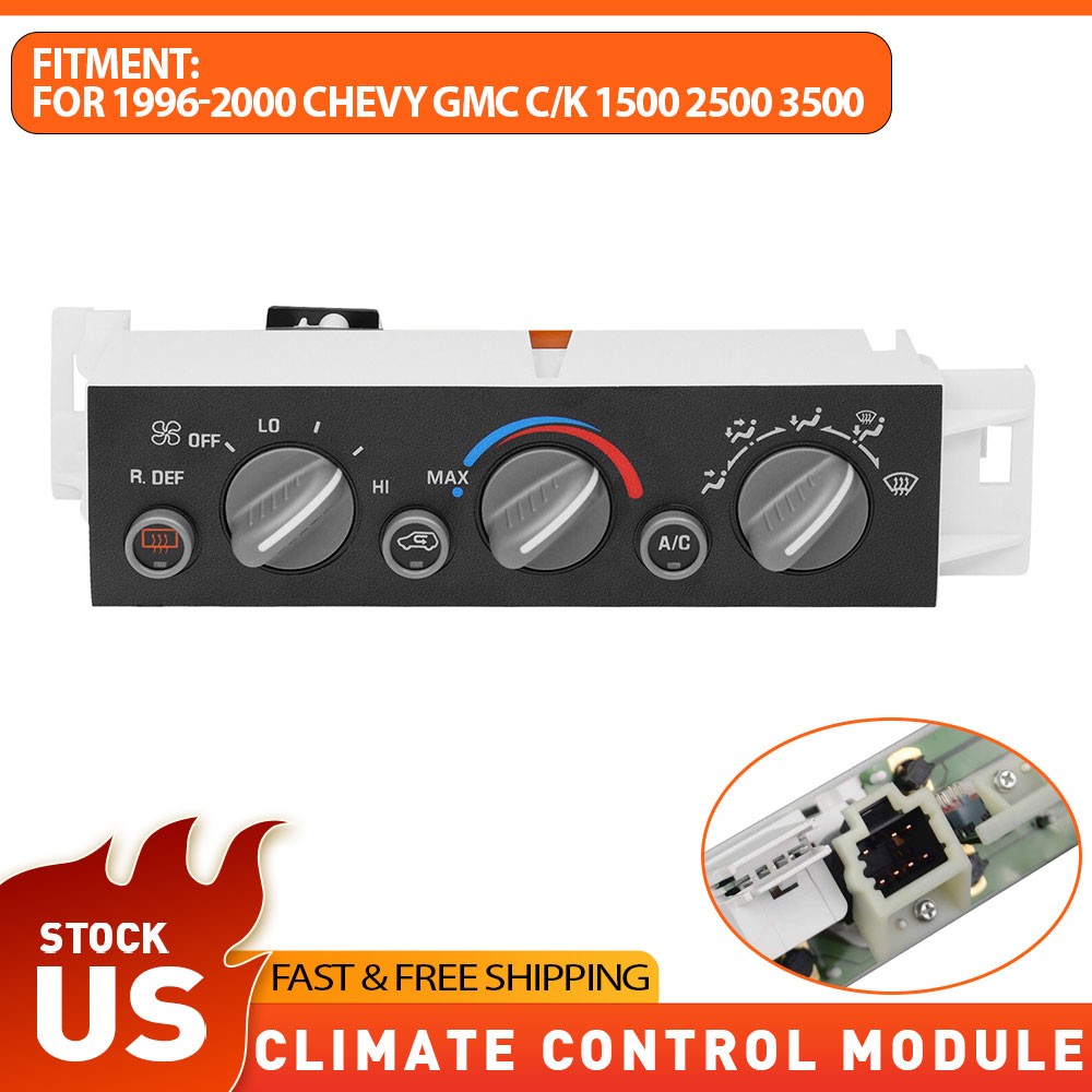 For 1998-00 Chevy Tahoe GMC Yukon 1996-99 C1500 C2500 A/C Heater Climate Control