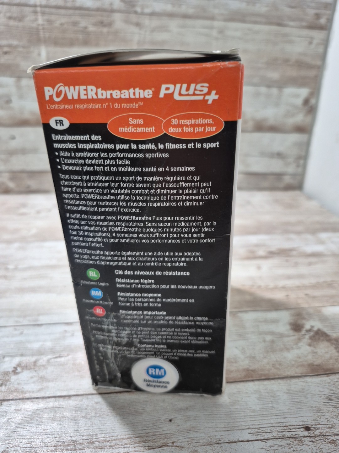 POWERbreathe Plus Medium Inspiratory Muscle