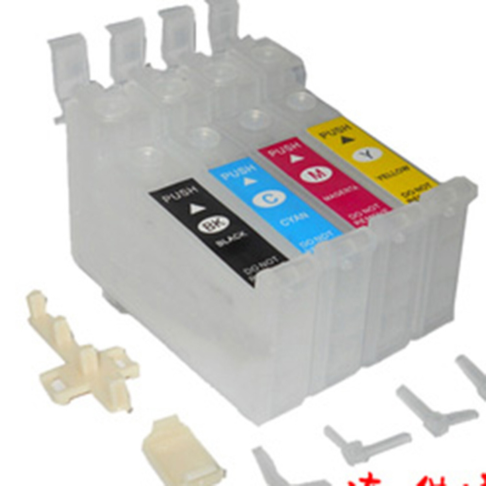 Refillable Ink Cartridges for Epson Workforce Pro WF-3720 WF-3730 WF-3733 XP2100