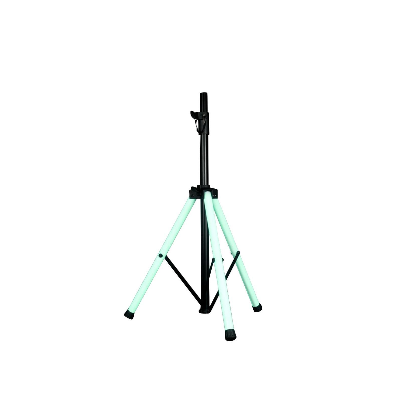 American Audio CSL-100 LED Multi-Colored Light Up Speaker Stand + Cables Pack