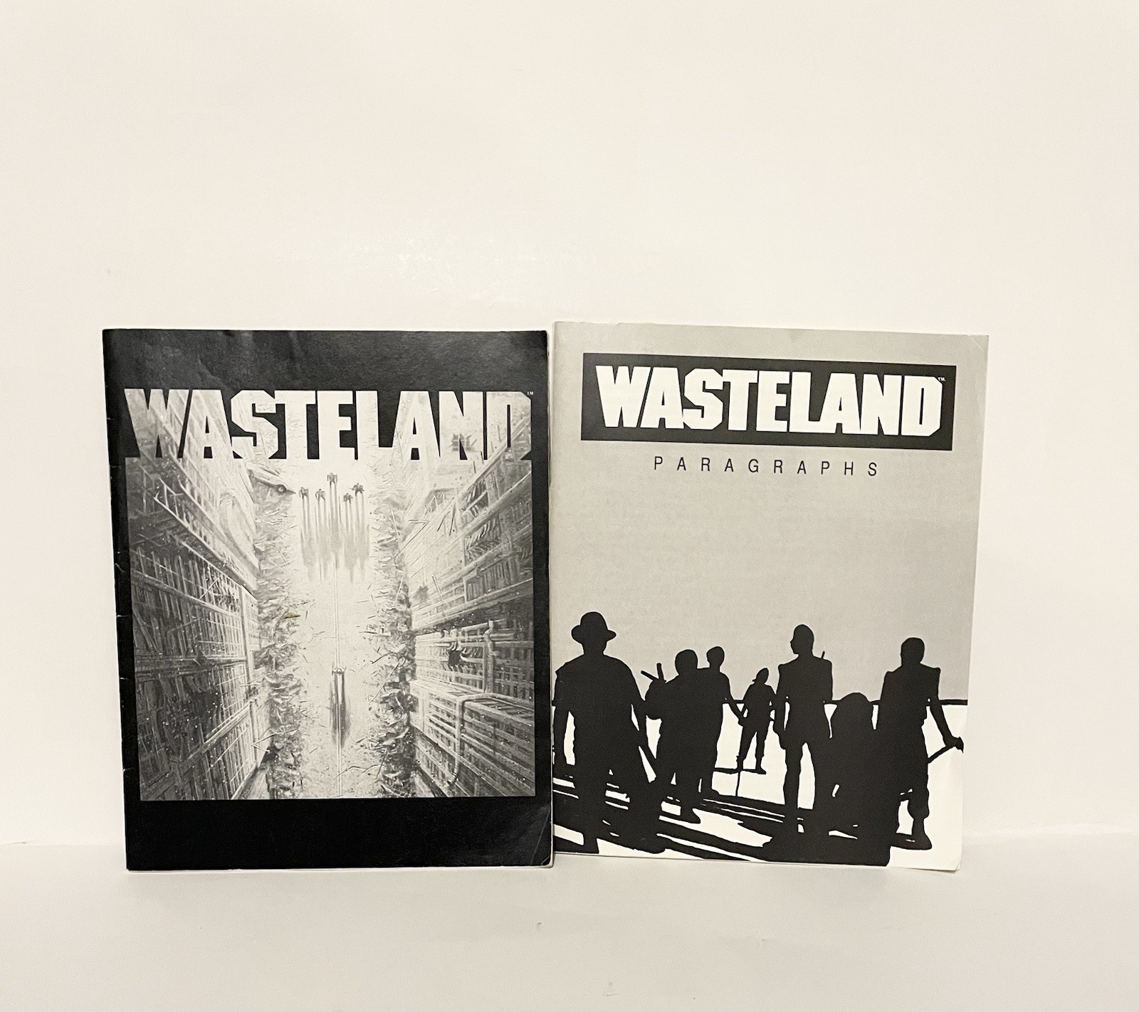 Wasteland Vintage Commodore 64/128 EA Electronic Arts 2 MANUALS ONLY No Disks