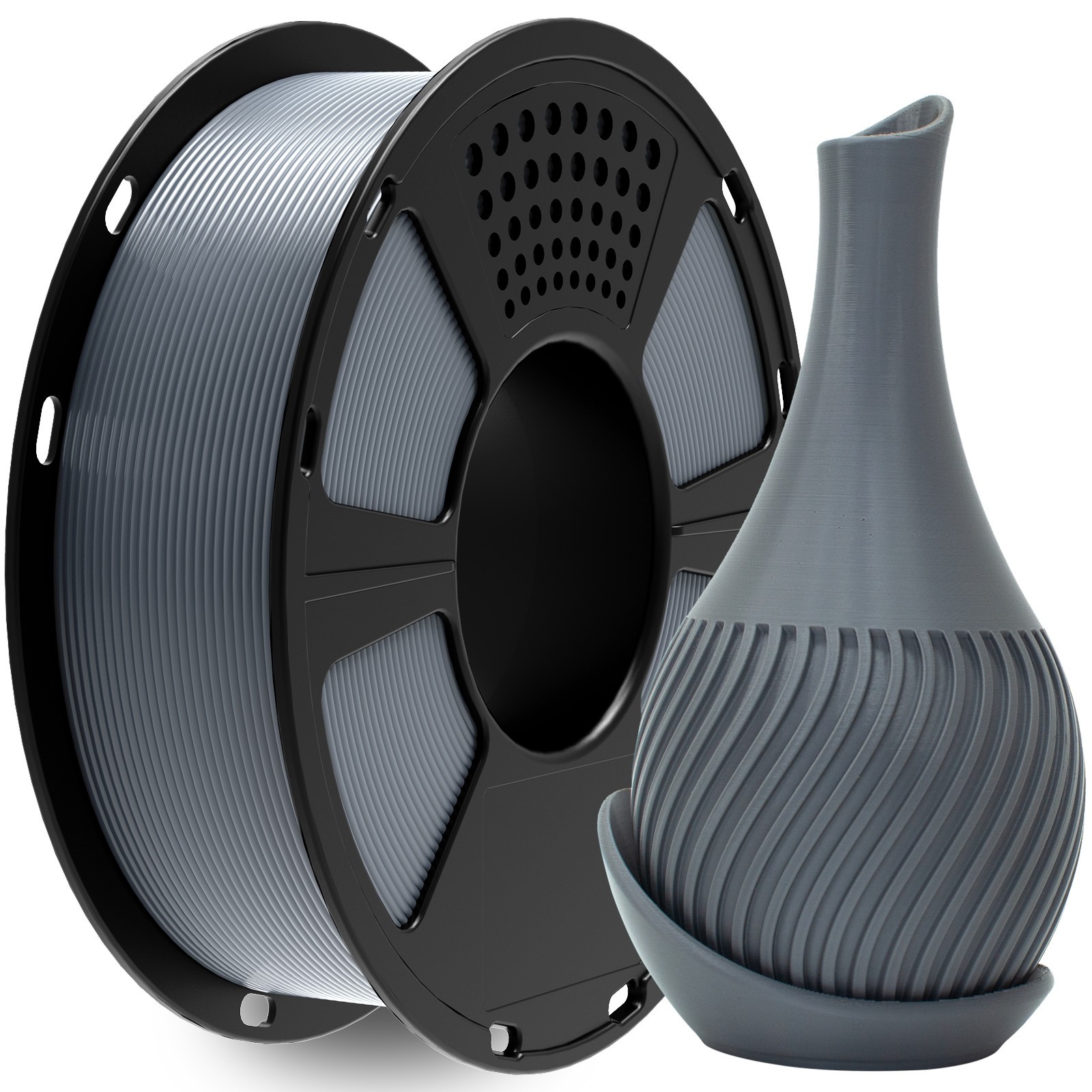 Geeetech PLA Filament 1.75mm 1kg Gray High Speed Printing 3D Printer Filament