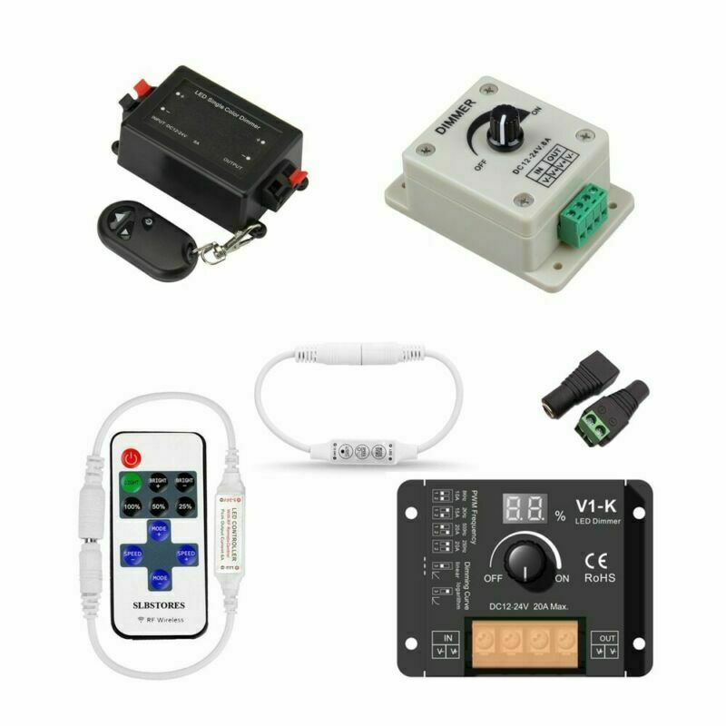 LED Dimmer 3key 11key remote Controller DC12V for Single Color led strip light