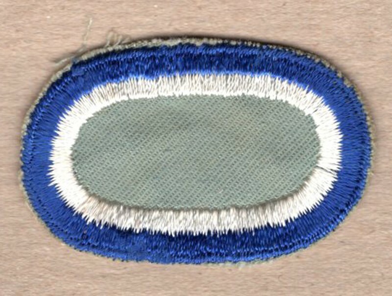 Army Airborne Oval Patch: 188th Infantry Regiment - cut edge